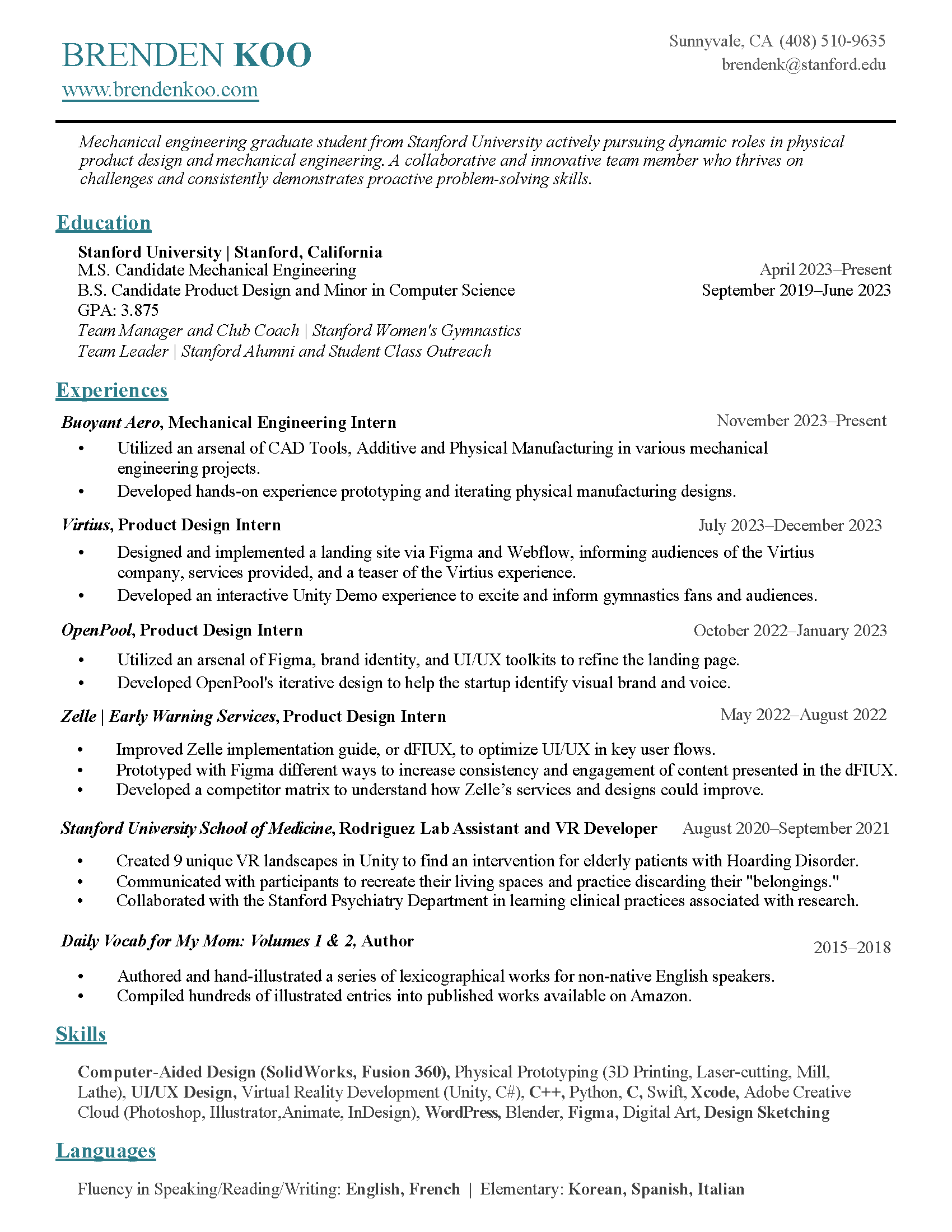 Educare 2022 brenden koo